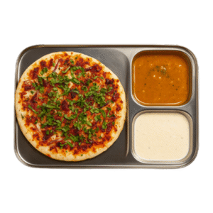 Cheese Onion Chilli Uttapam