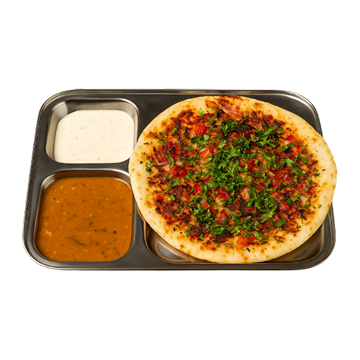Onion Tomato Chilli Uttapam