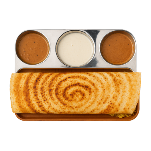 Rawa Onion Masala Dosa