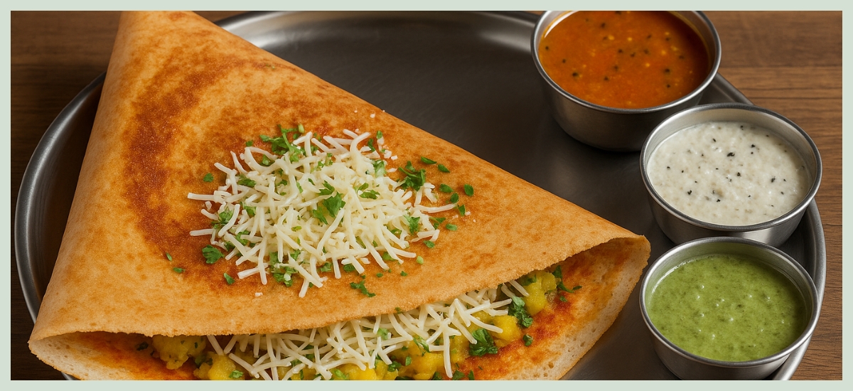 different types of dosas