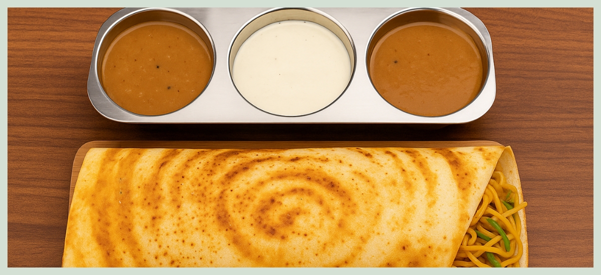 different types of dosas