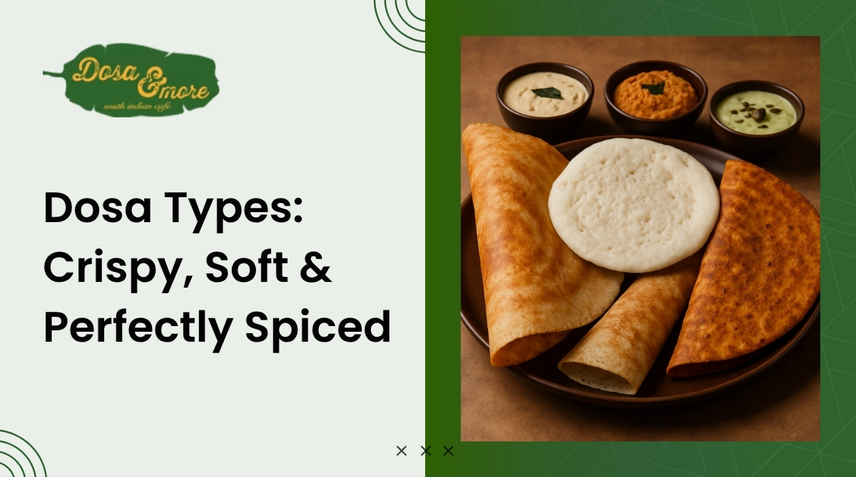 different types of dosas
