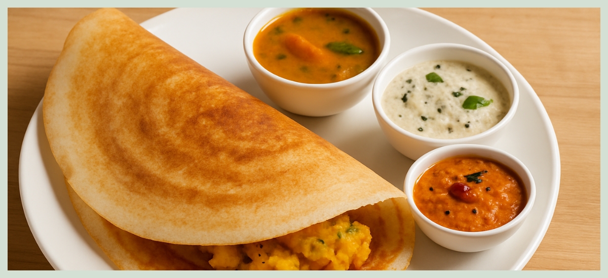 different types of dosas